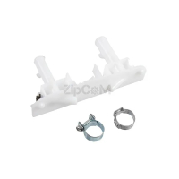 Водораспределитель с хомутами для патрубков 4055477451 вертикальных стиральных машин Electrolux